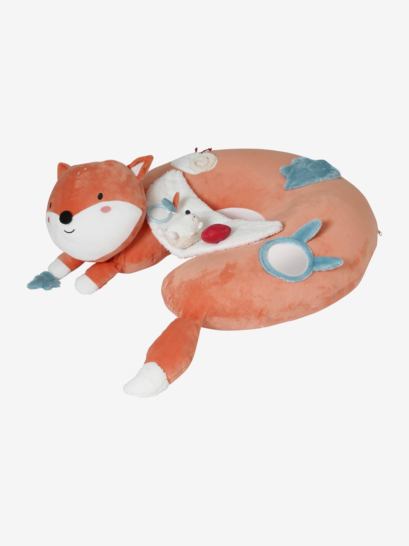 Coussin bébé des découvertes amis de la forêt