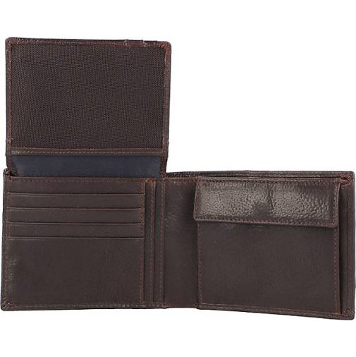 bugatti Woven Geldbörse Leder 13 cm