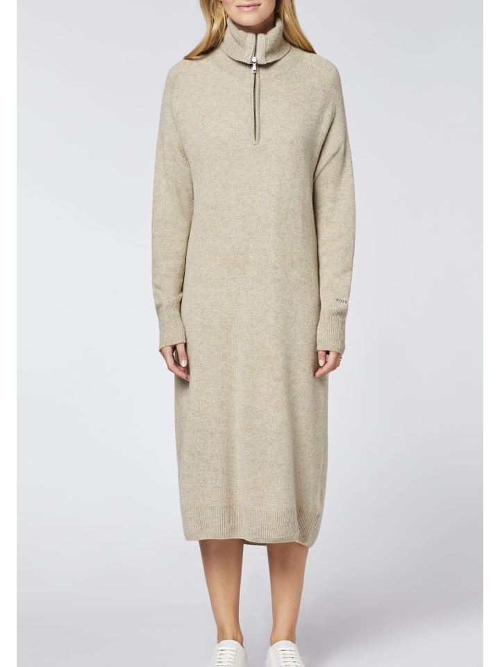 Polo Sylt Strickkleid in Sandfarben günstig kaufen