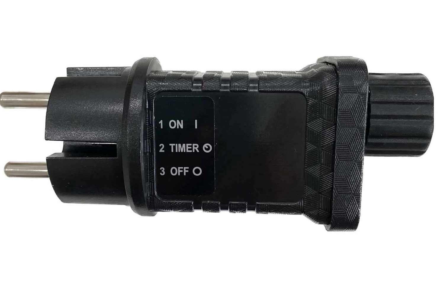 F-H-S International LED-Lichterkette, Eisregen für Dachrinnen 4,2m warmweiß Timer weiß