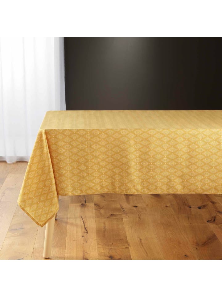Douceur d’Intérieur Tischdecke in gelb günstig kaufen onesize