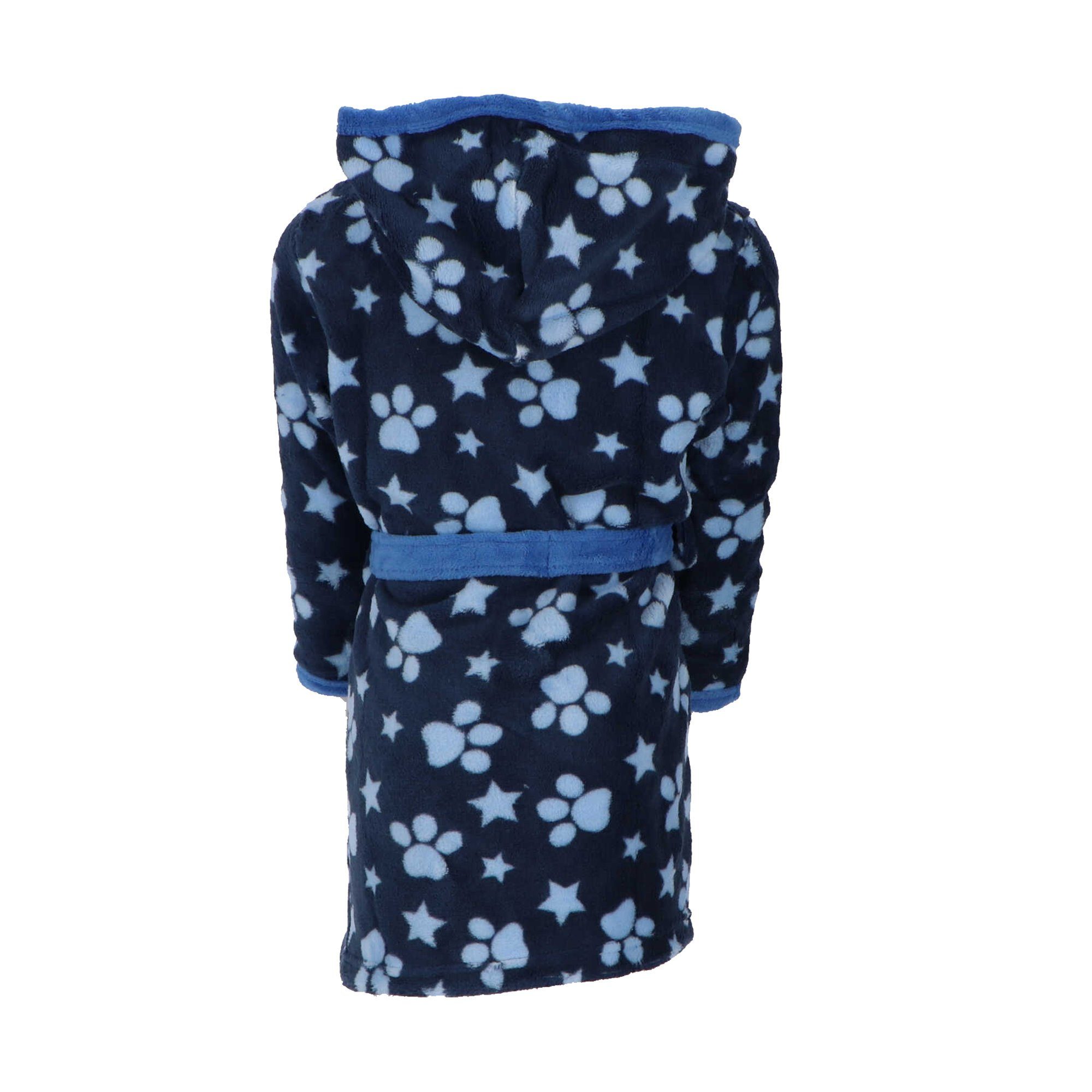 PAW PATROL Kinderbademantel Paw Patrol Jungen Bademantel, blau, Gr. 98/104 - 122/128