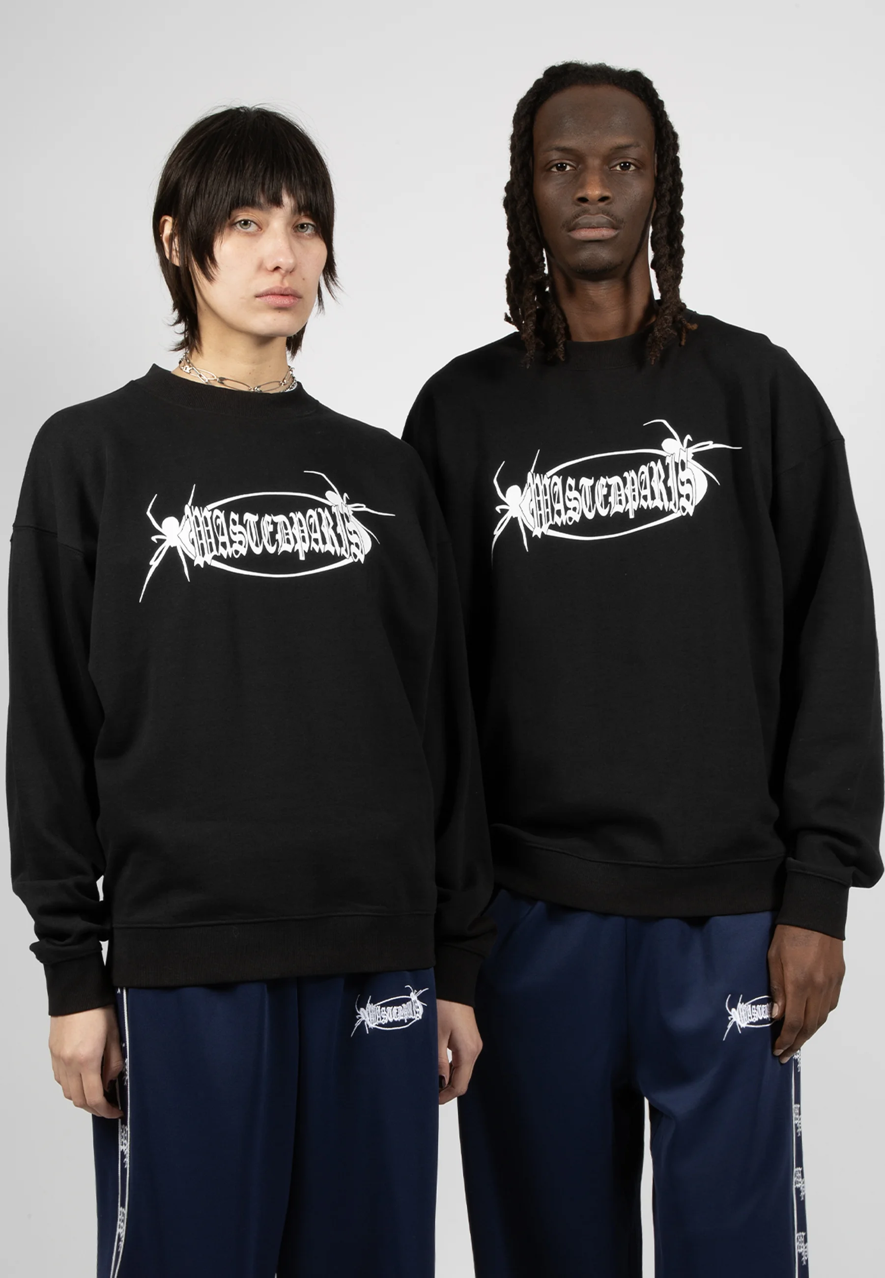 Sudadera unisex de cuello redondo Wasted Paris