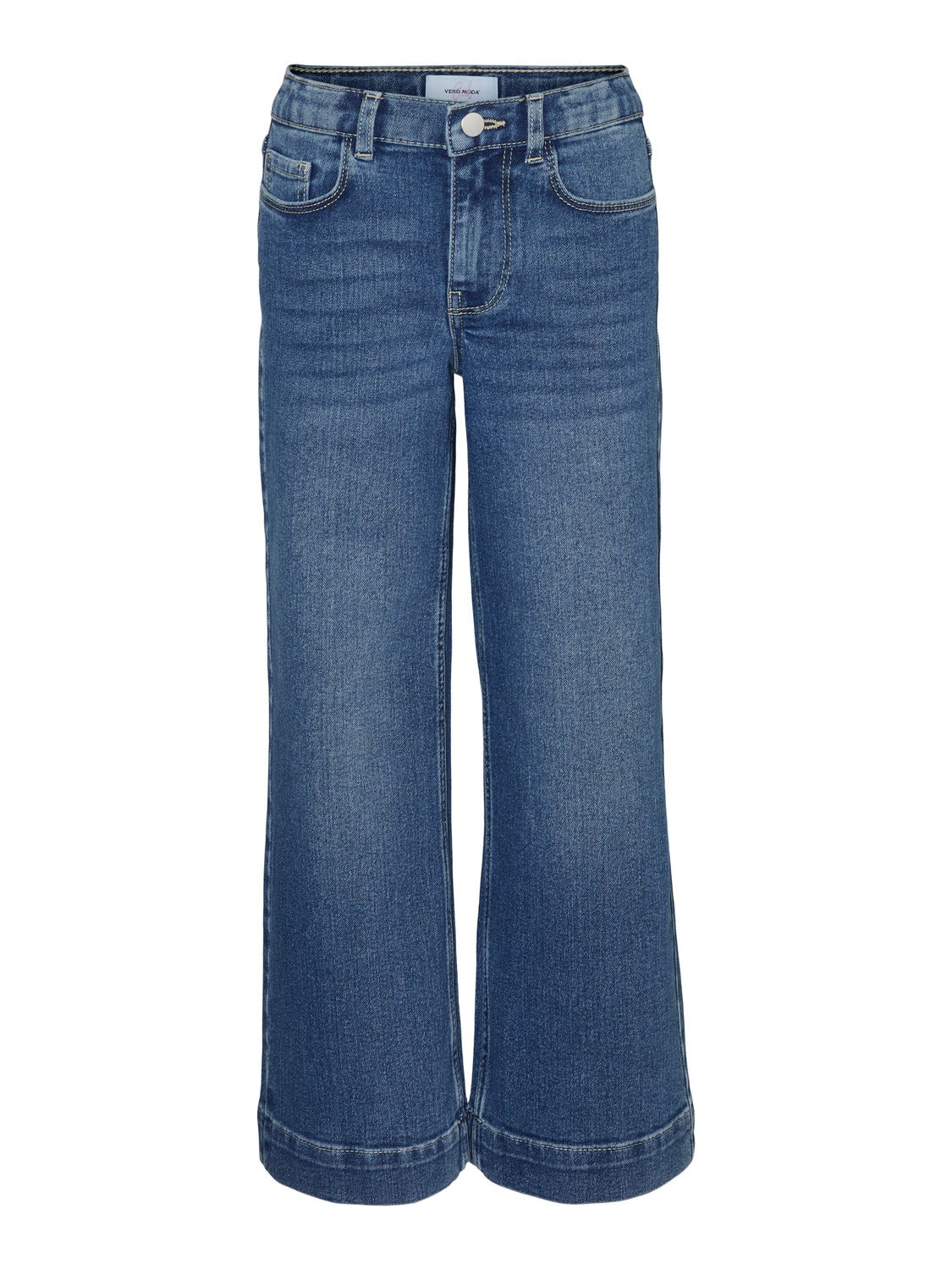VMDAISY Hohe Taille Weit geschnitten Jeans