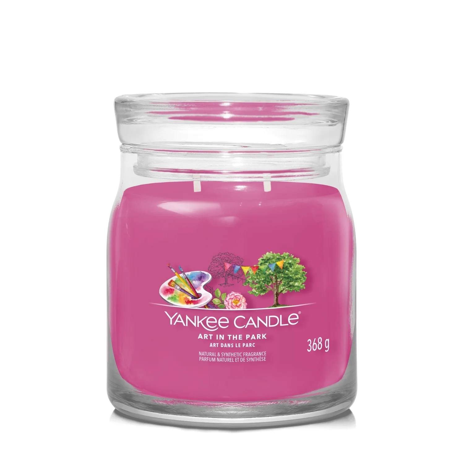 Velas perfumadas Signature Jar Candles Art In The Park - Candela Perfumata