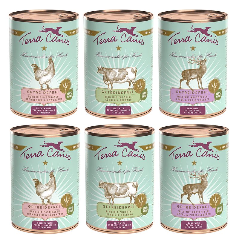Terra Canis Getreidefrei 6 x 400 g