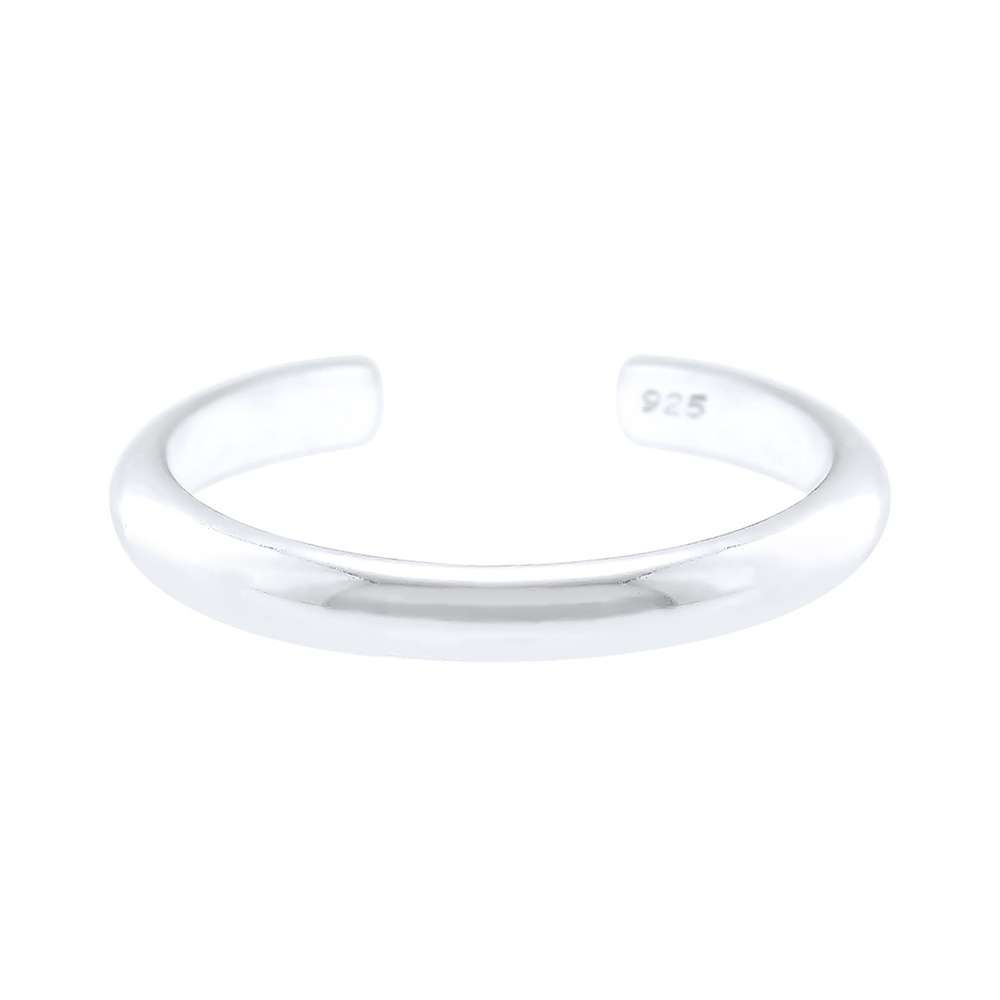 Elli Elli Bague Midi Tendance Minimale Bague Femme - (925/1000) Argent Bague