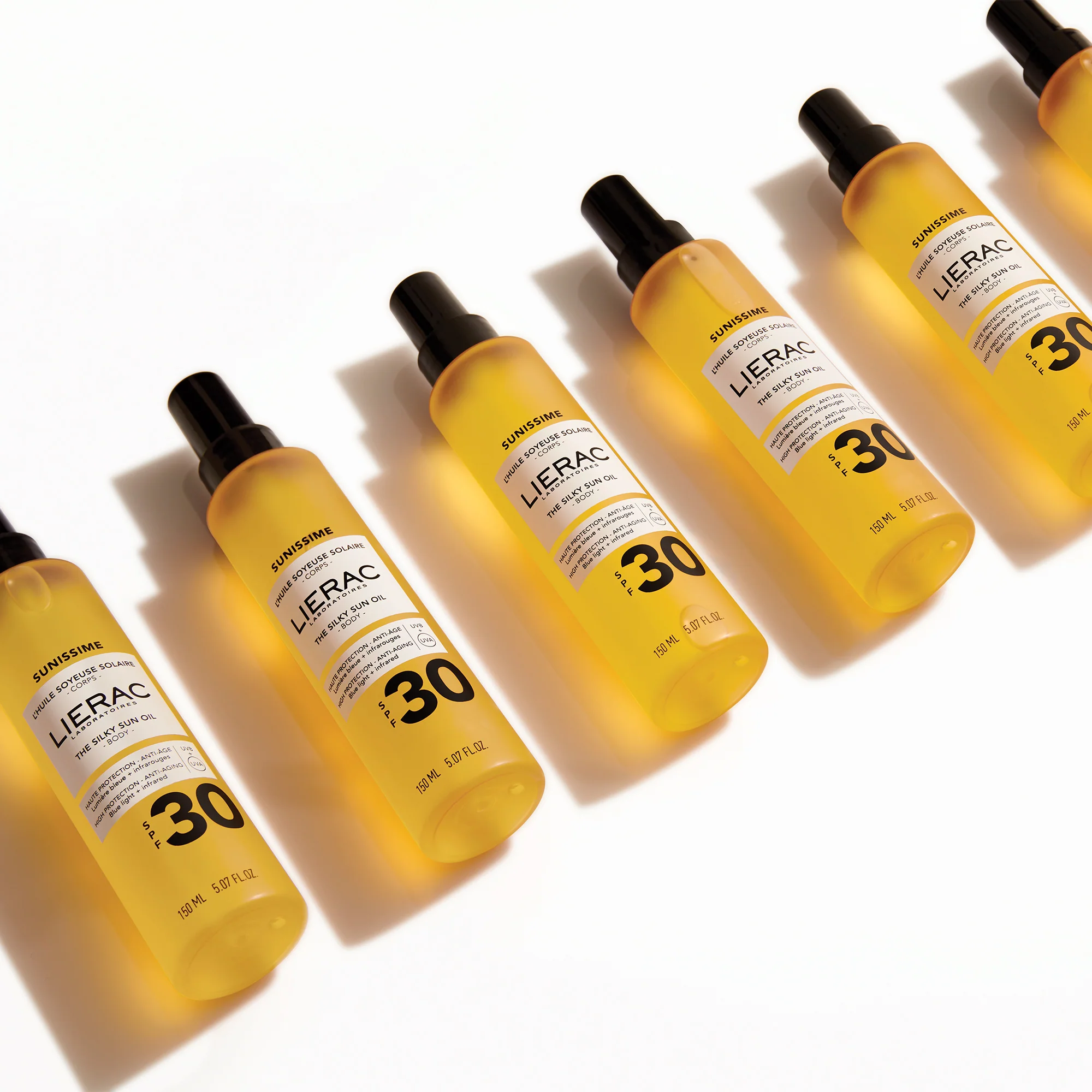 Sunissime Silky Body Sun Oil SPF30 - Vysoko ochranný telový opaľovací olej, Vysoko ochranný telový opaľovací sprej.