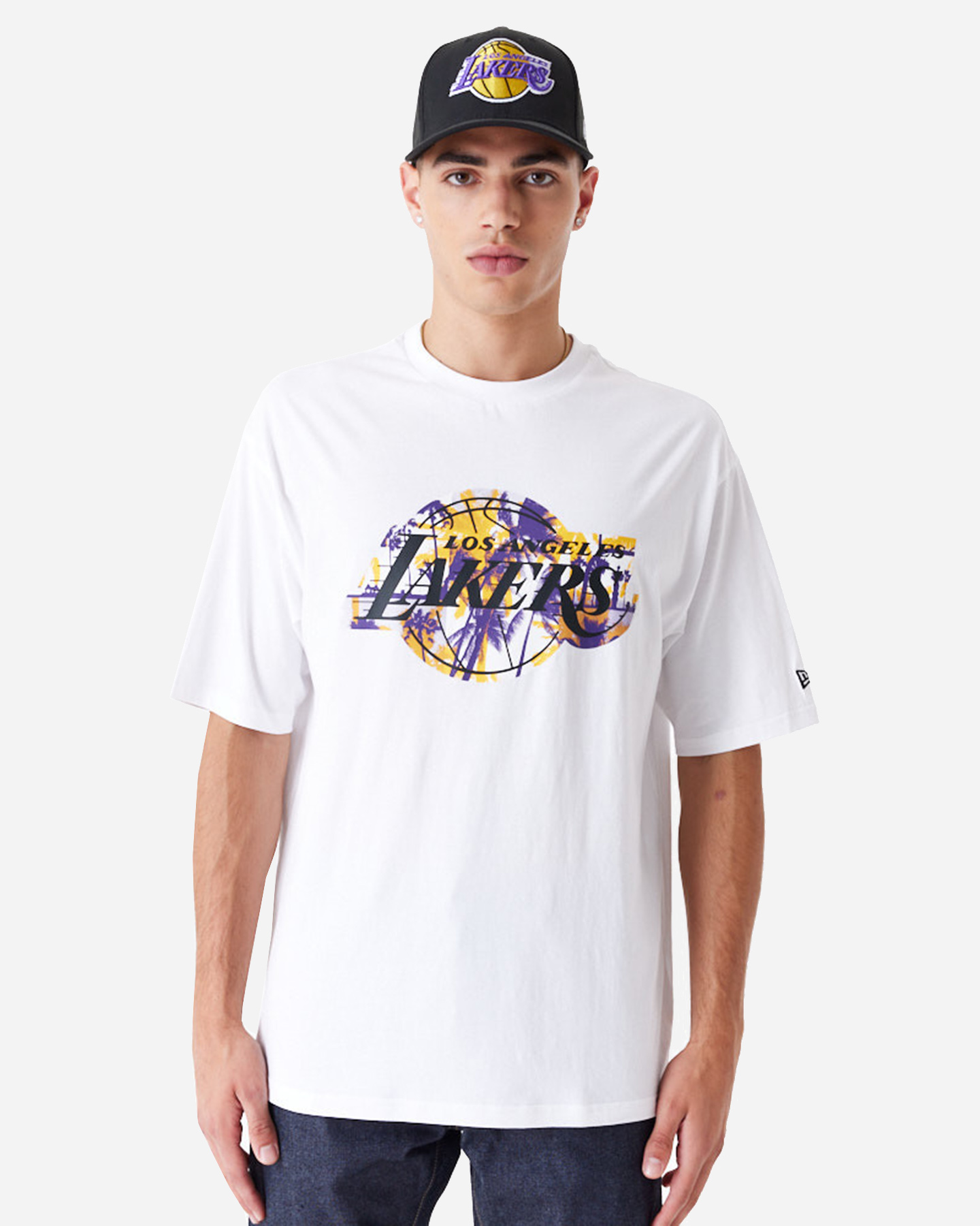 Tričko New Era Infill Los Angeles Lakers M 60502657