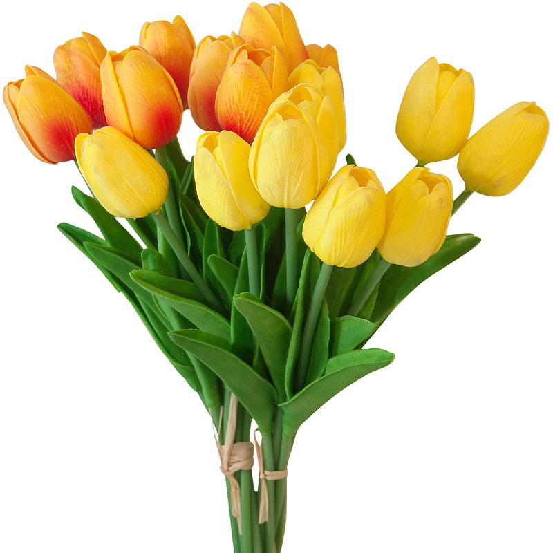 Home Tulipan 7 stk 30 cm gul