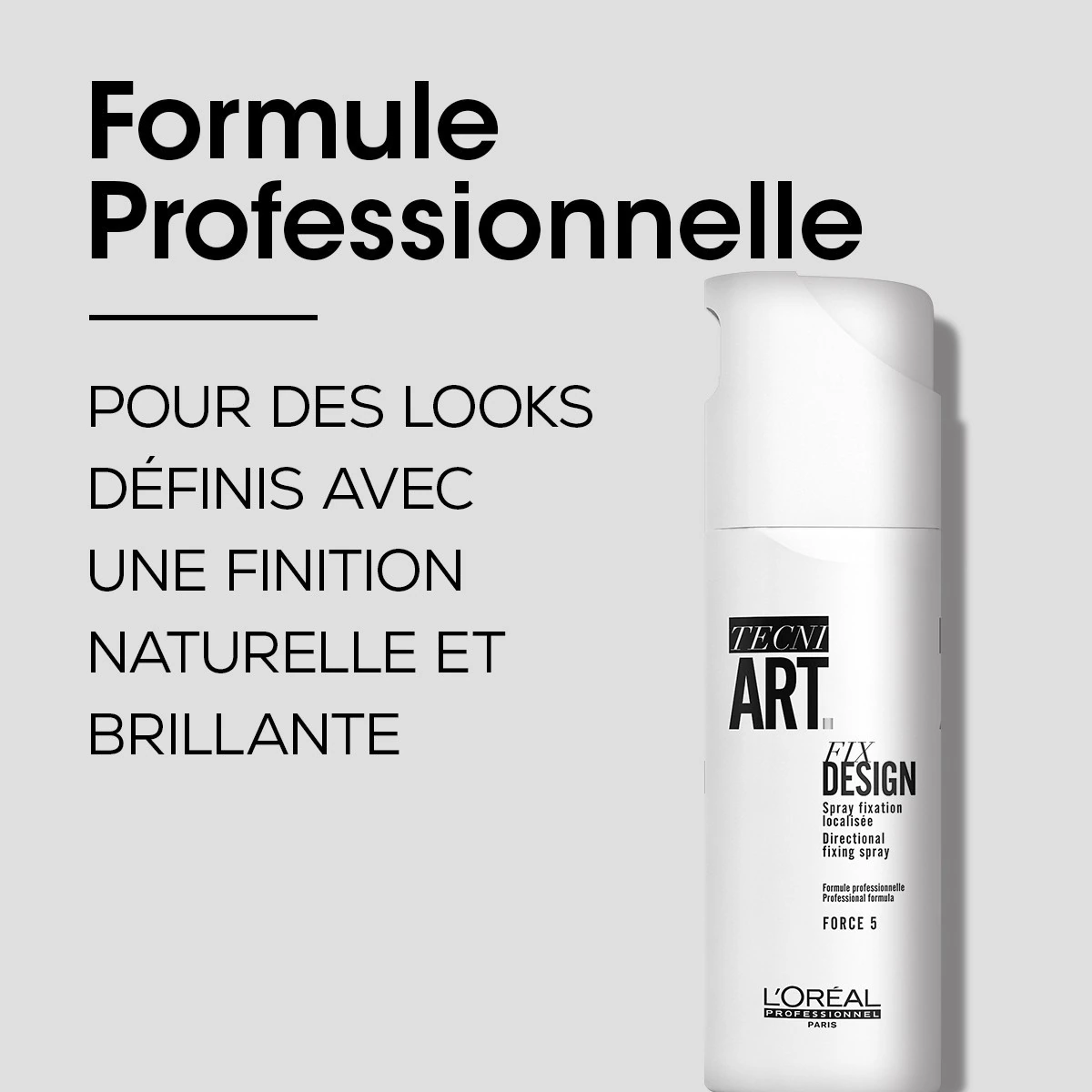 L'Oréal Professionnel Paris Fix Design - Spray utrwalający i wykończeniowy, precyzyjna aplikacja