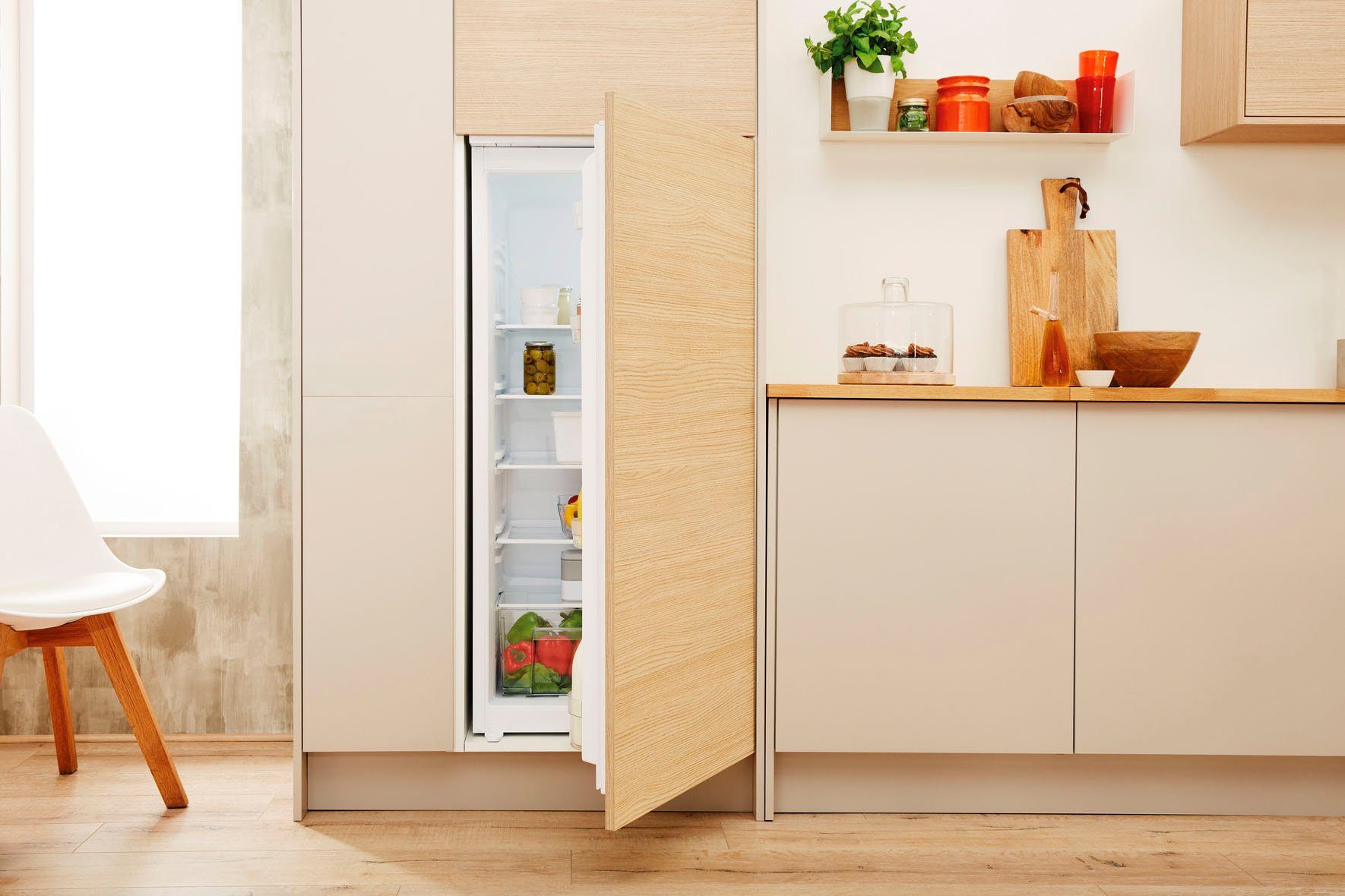 Privileg Einbaukühlschrank PRCI 336, 122,5 cm hoch, 54 cm breit