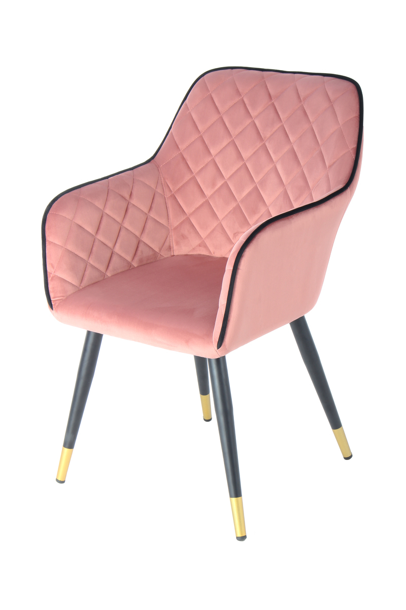 Kayoom Stuhl Amino 525 Rosa / Schwarz