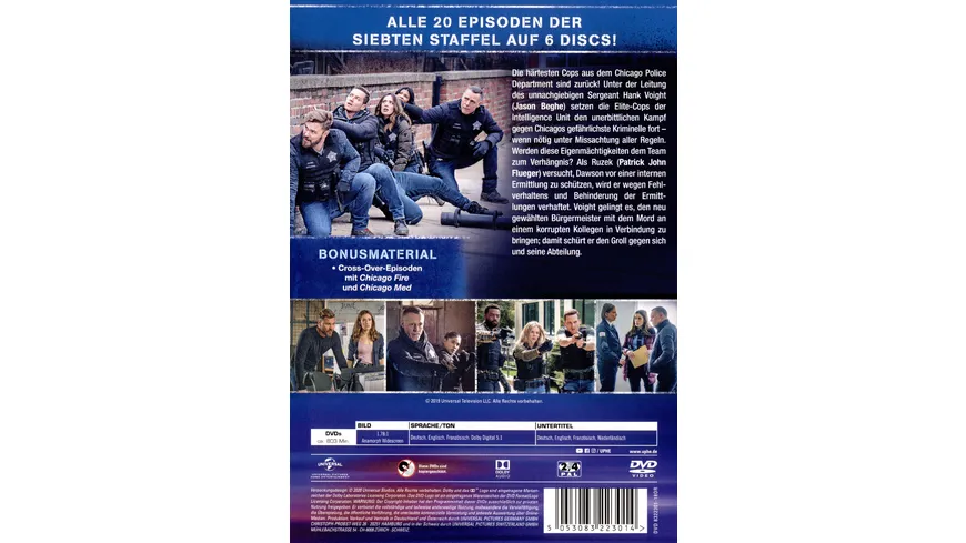 Chicago P.D. - Season 7  [6 DVDs]