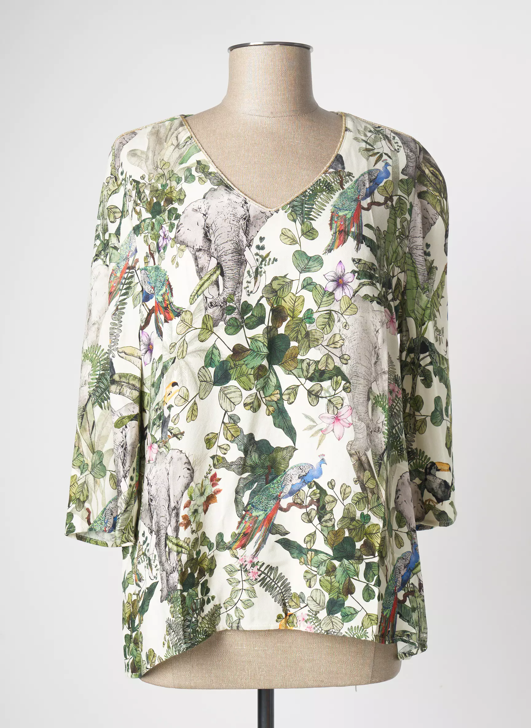 Griffon Blouses Femme couleur vert