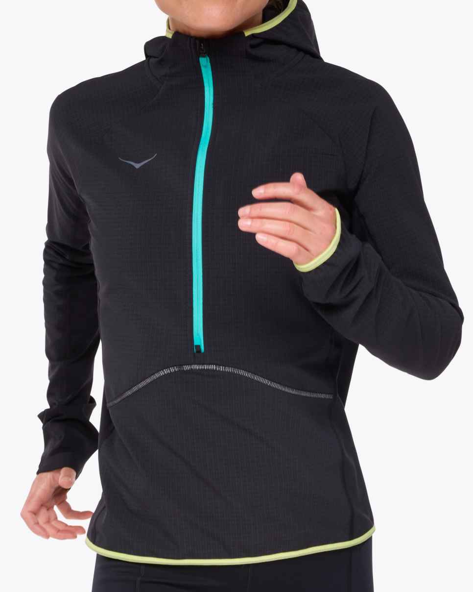 SkyGlow Half-Zip Black