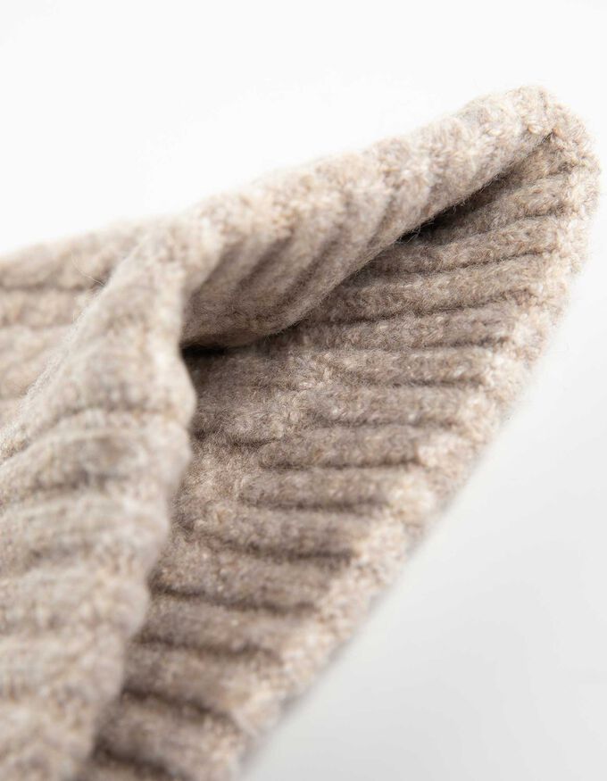 Strickmütze - Woll-Optik