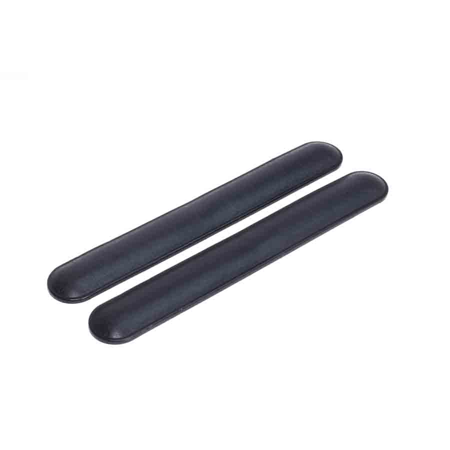 Stoßstangenschutz von Norauto, schwarz, 25 cm, 2 Stück - ATU
