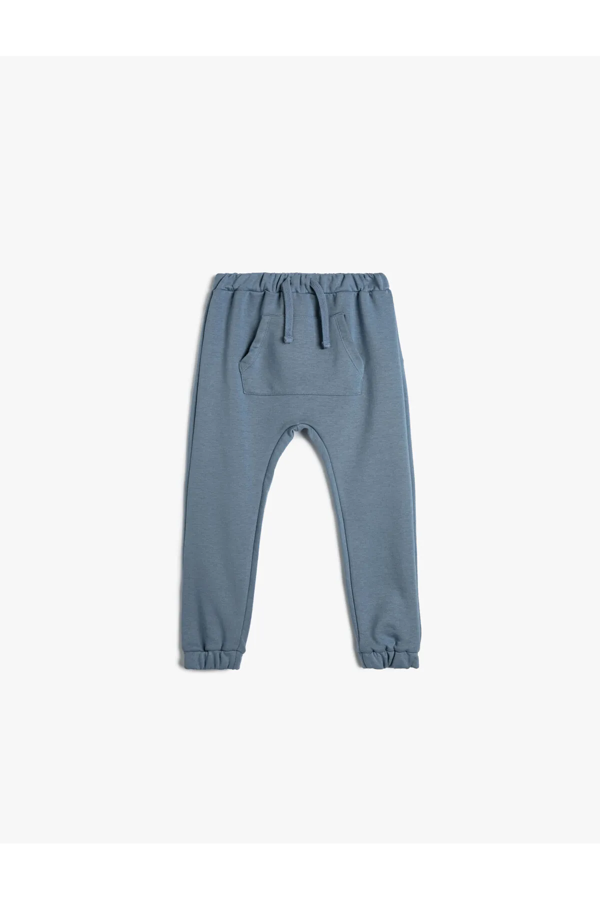 Koton  Basic-Jogger-Jogginghose mit Kängurutasche und Bindebund