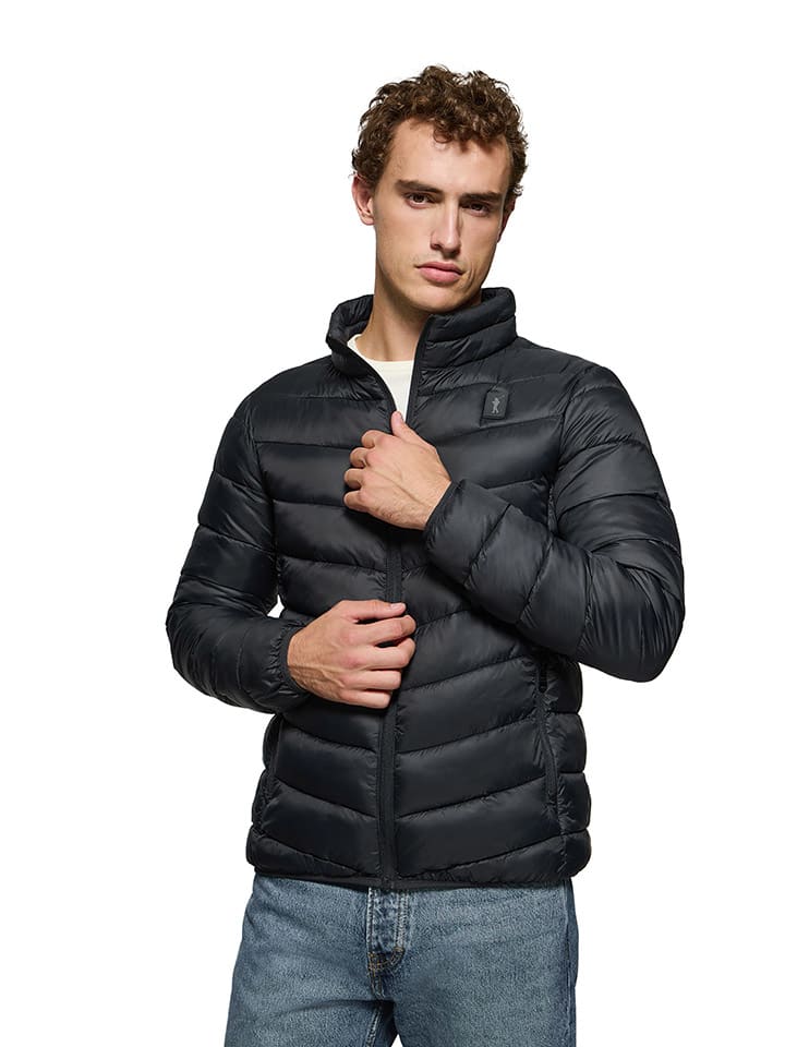 Polo Club Steppjacke in Schwarz günstig kaufen