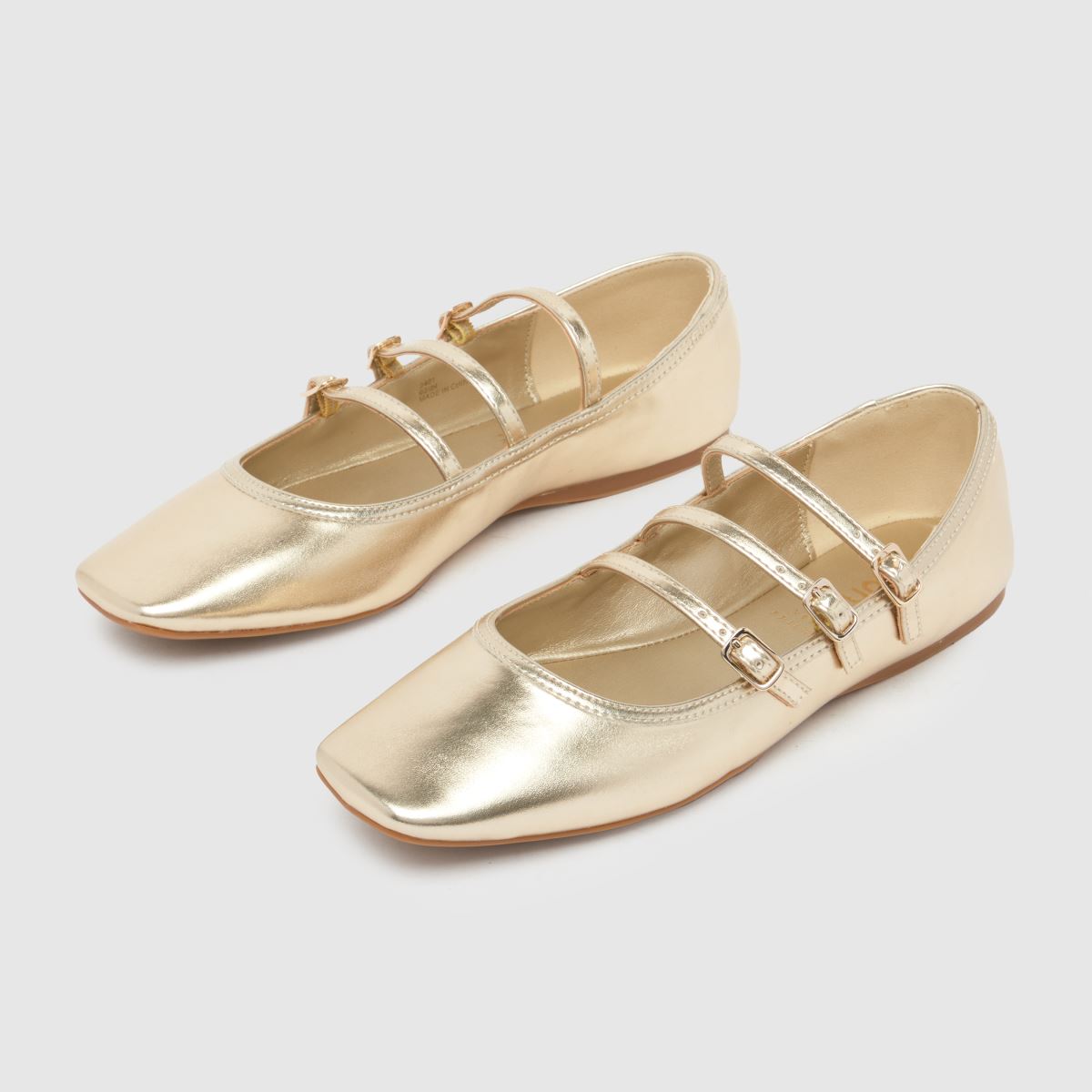 balerinke schuh lianna mary jane zlate barve