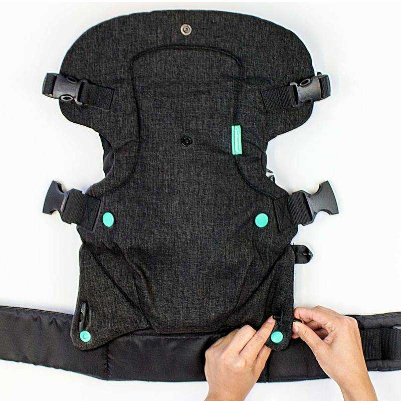 Porte-bébé Flip Ergo 4 en 1 noir Infantino