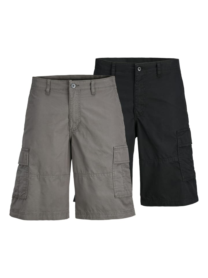 Jack & Jones Shorts 'JPSTCOLE MATEO' in schwarz günstig kaufen