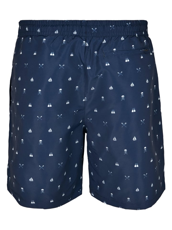 Urban Classics Urban Classics Badeshorts in skullandyacht aop günstig kaufen