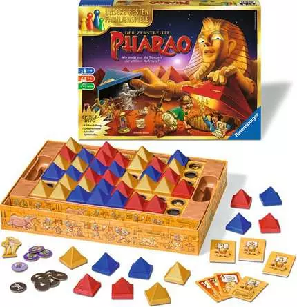 Der zerstreute Pharao - Spiel ab 7 Jahren