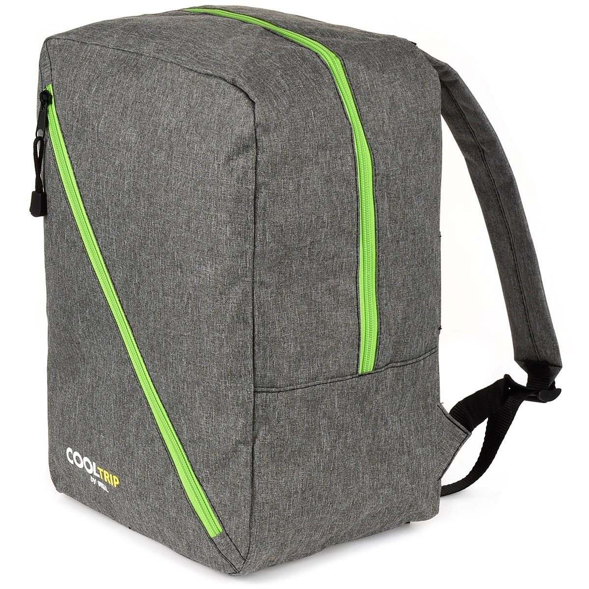 nm_trade Reiserucksack Rucksack Reisetasche Handgepäck RYANAIR 40x20x25 cm Grau, wasserdicht, geräumig, leicht, Volumen 20L, aus Cordura