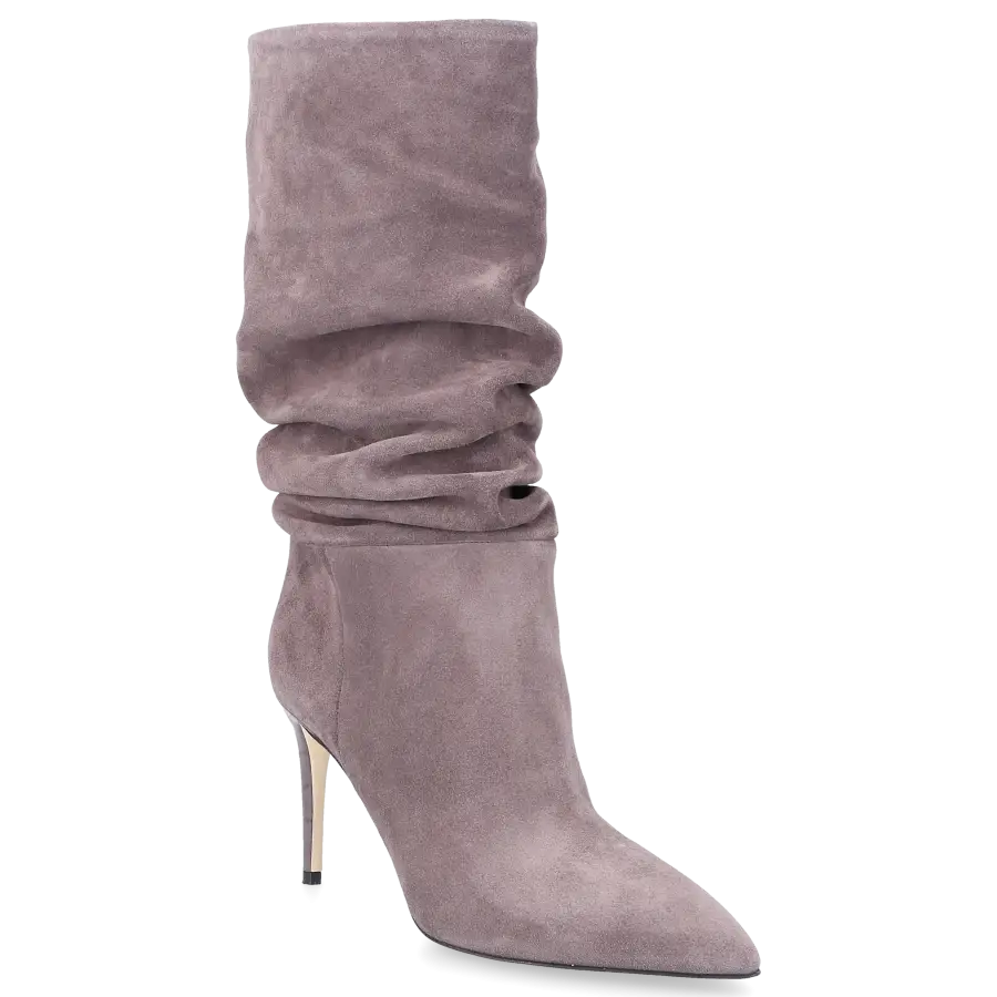 Paris Texas - Stiefel SLOUCHY 85 Veloursleder - grau