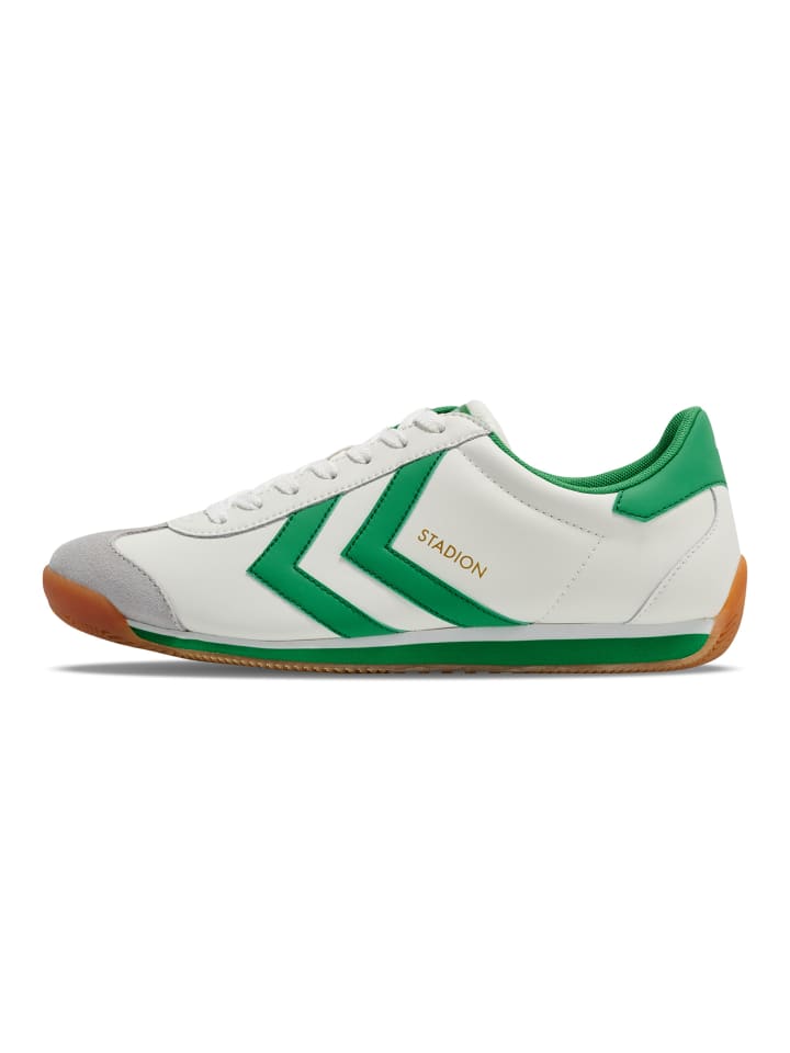 Hummel Hummel Schnürsenkel Sneaker Stadion Erwachsene in WHITE/GREEN günstig kaufen