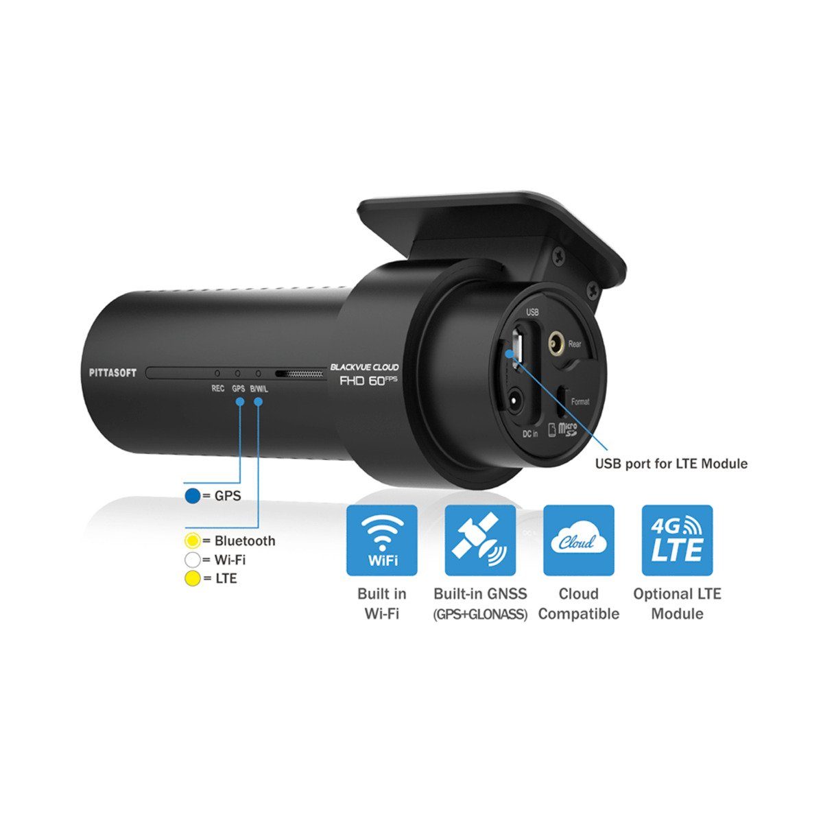 BlackVue BlackVue DR770X-2CH IR 64GB Dashcam + Innenkamera, Dashcam