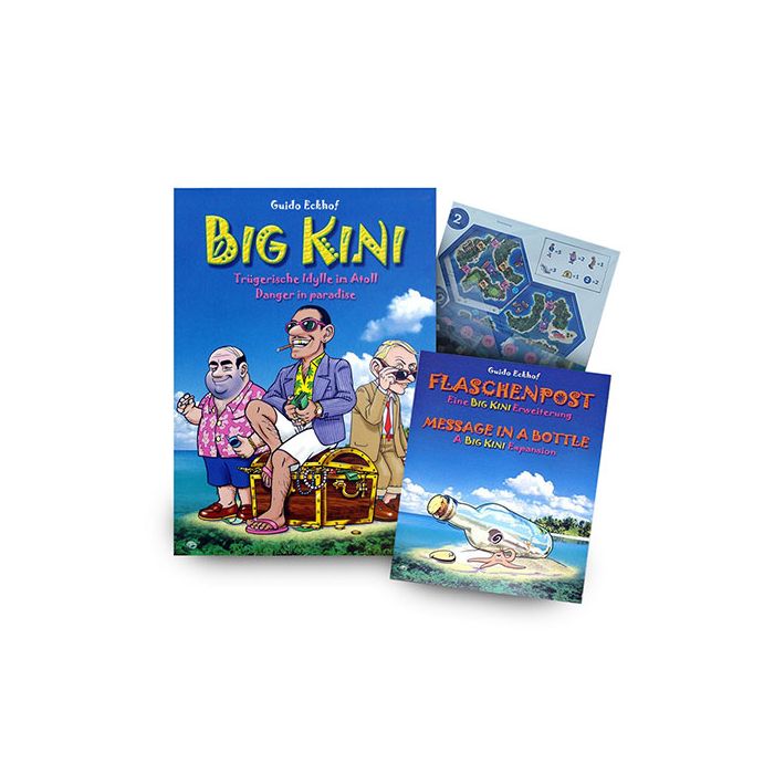 Big Kini (DEU/ENG) inkl. Erweiterung 5-6 Spieler und Erw. Flaschenpost