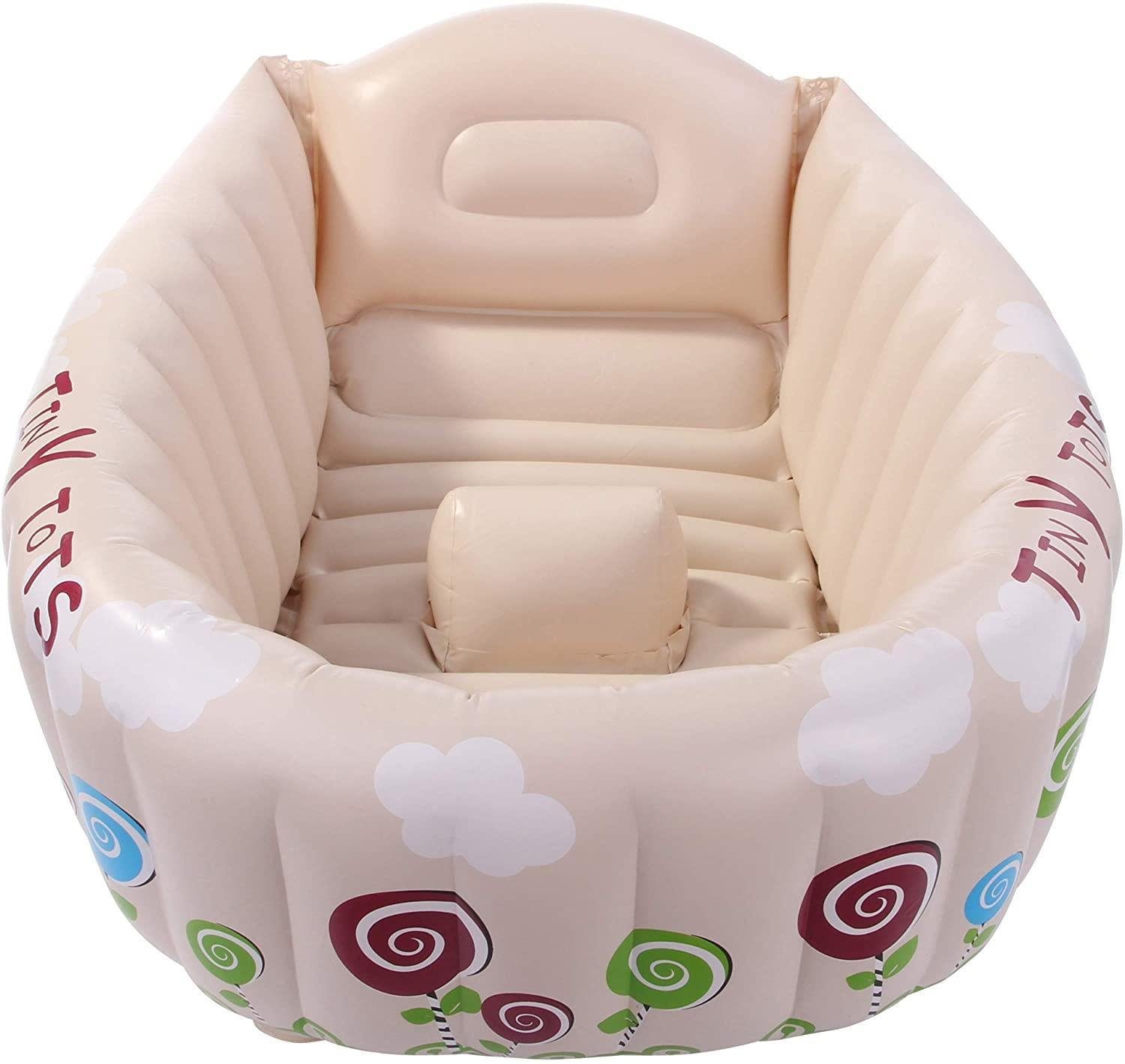 SunClub Babybadewanne aufblasbare Baby Badewanne 