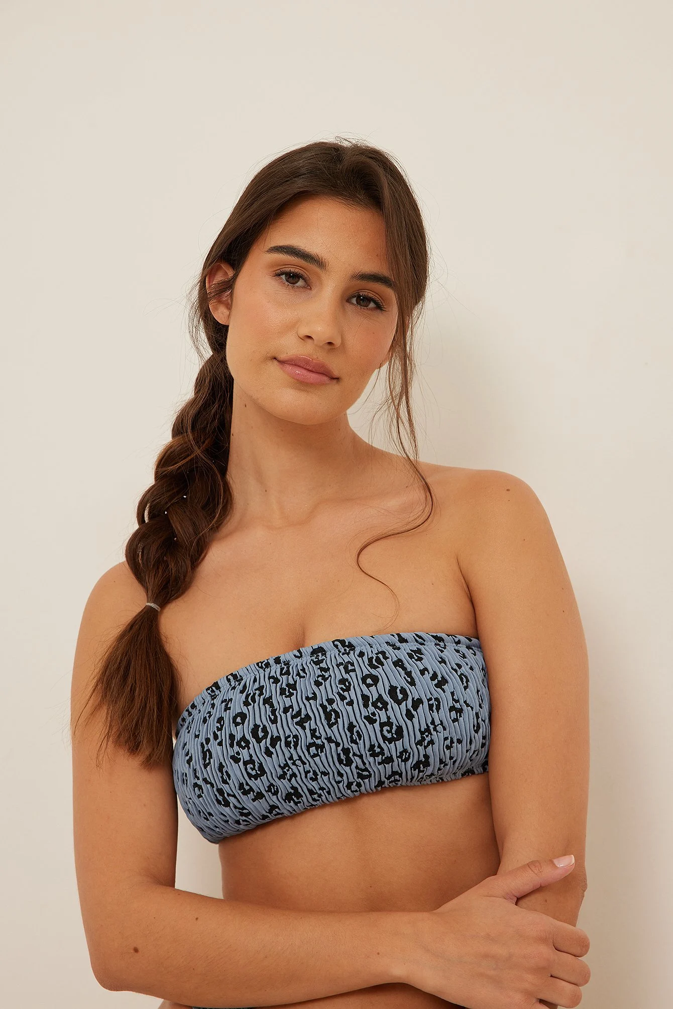 Bandeau-Bikini-Oberteil