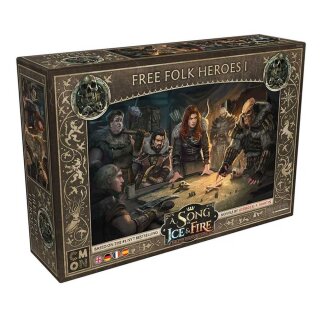 A Song of Ice & Fire – Free Folk Heroes 1 (Helden des Freien Volkes 1) (Multilingual)
