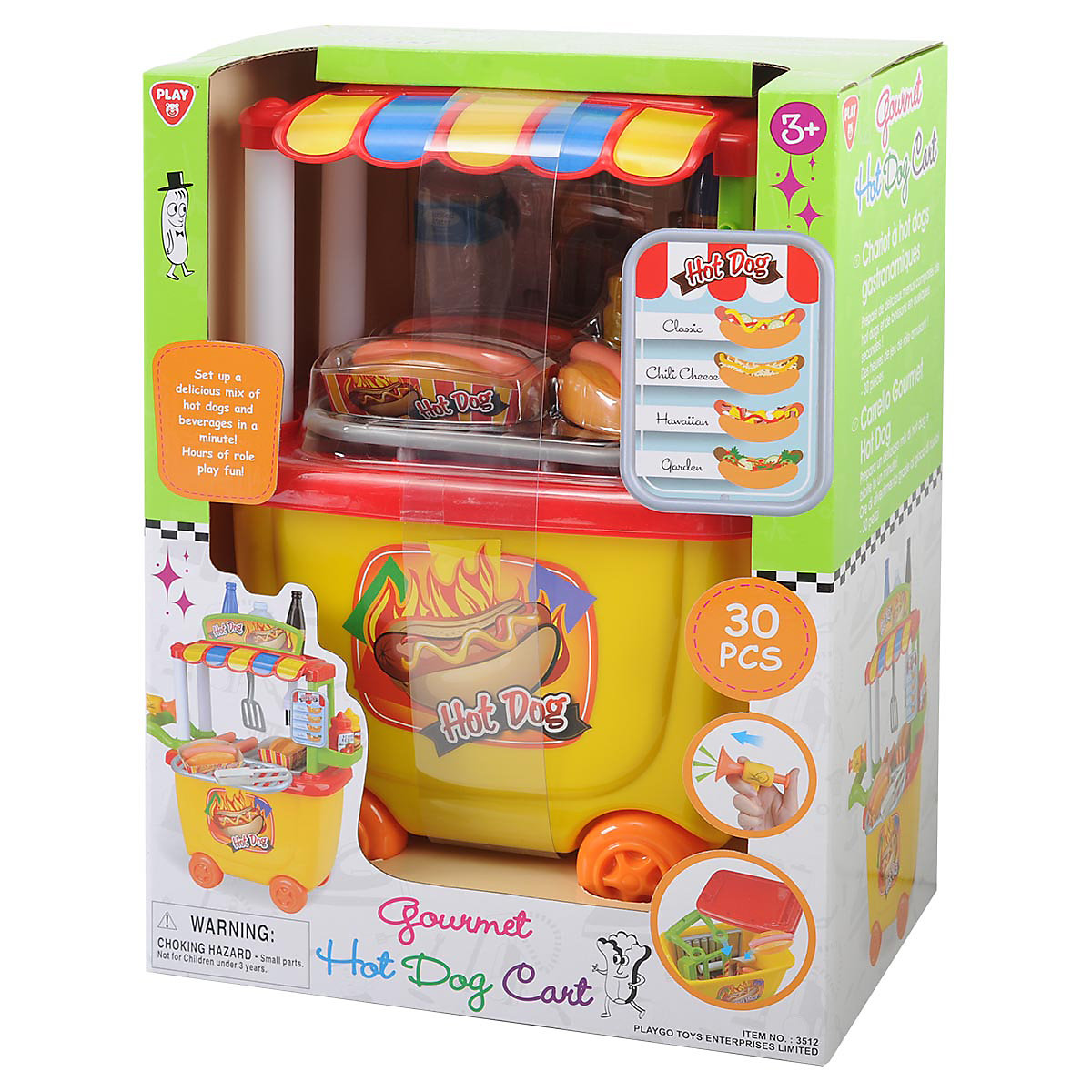 Gourmet Hotdog Cart - 30 tlg.