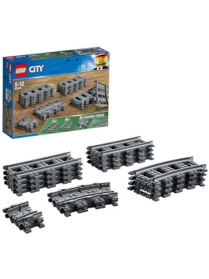 LEGO Bausteine City 60205 Schienen und Kurven, 20 Teile - ab 5 Jahre günstig kaufen onesize