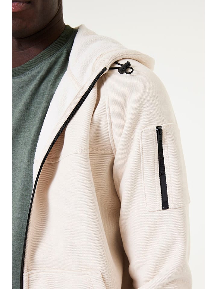 Garcia Sweatjacke in Creme günstig kaufen