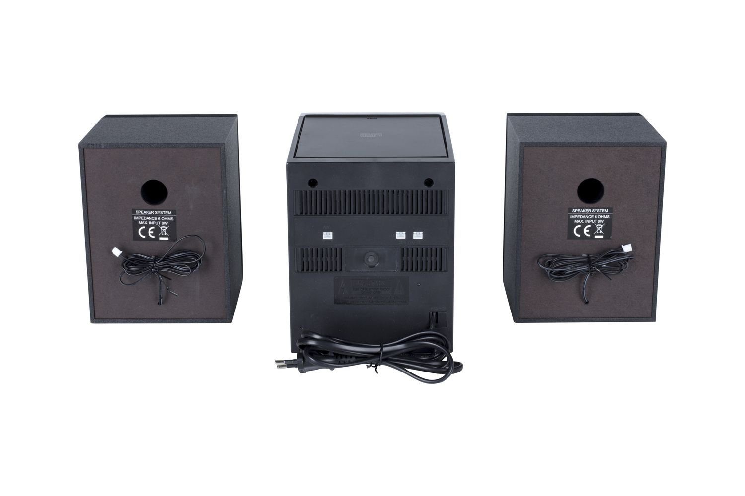 UNIVERSUM* MS 300-21 black Microanlage (DAB+ UKW Radio, Bluetooth, USB, AUX-In, Kopfhörerausgang)
