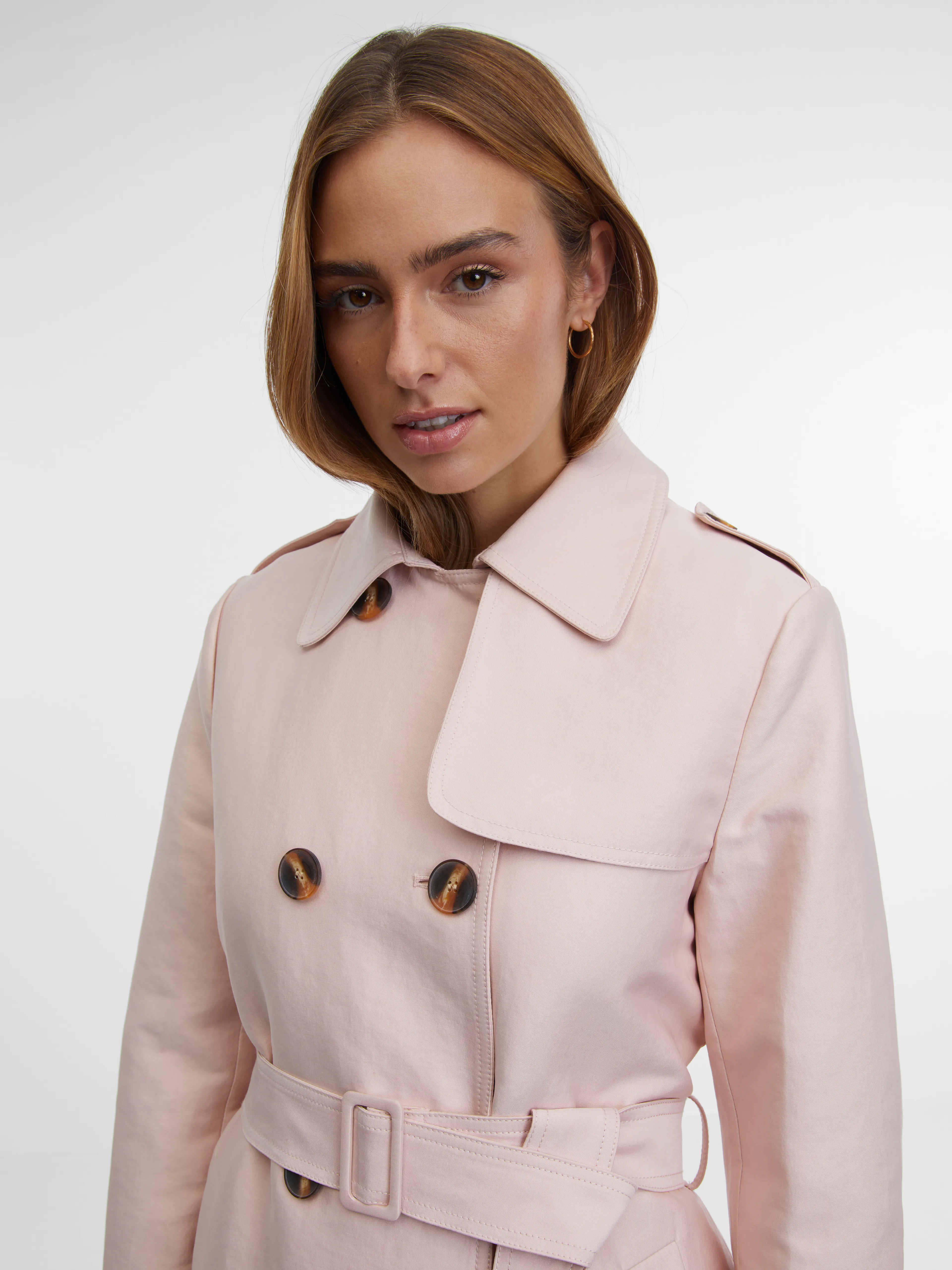 Hellrosa Damen-Trenchcoat ORSAY