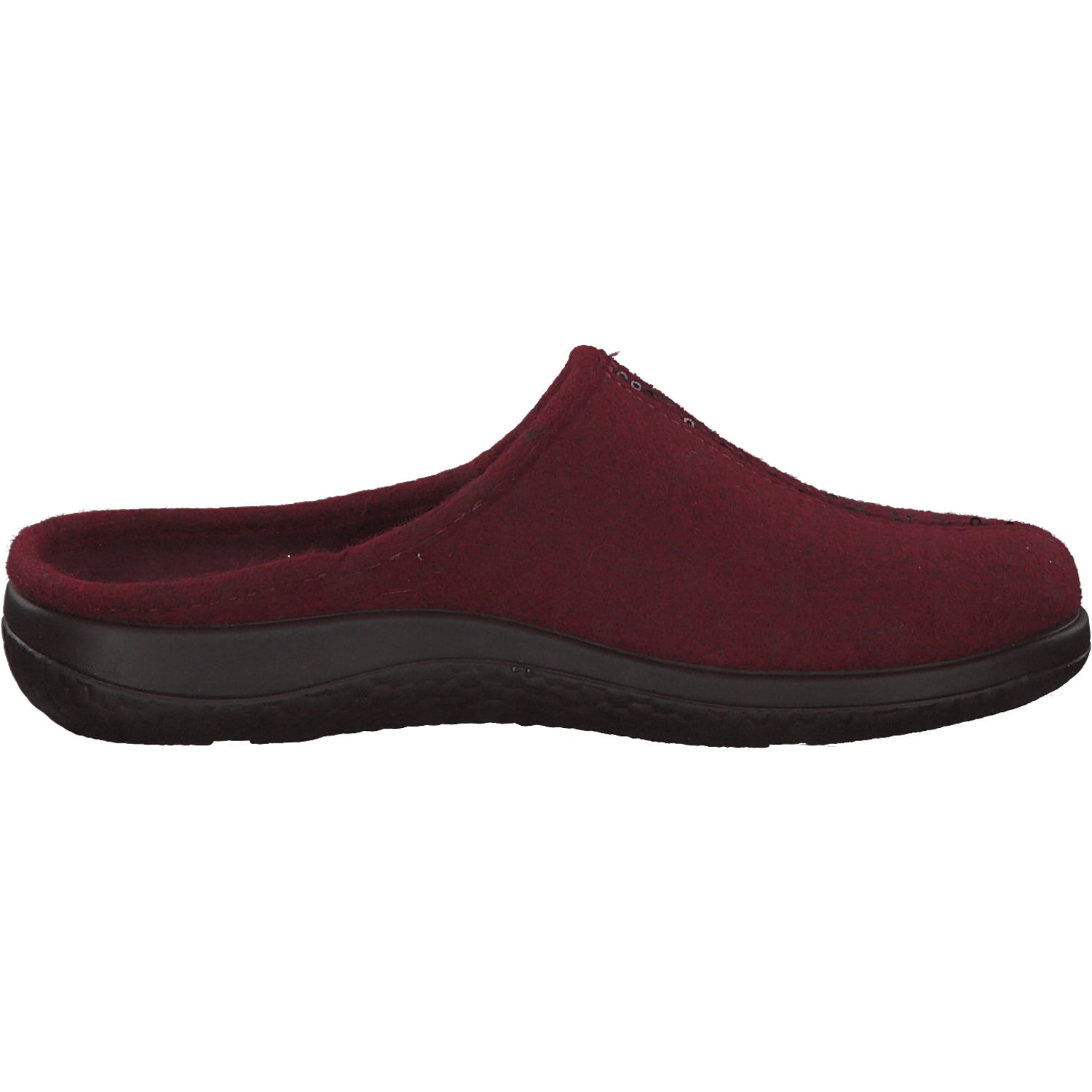 Rohde 6550, Hausschuhe, Damen, Rot (Weinrot)