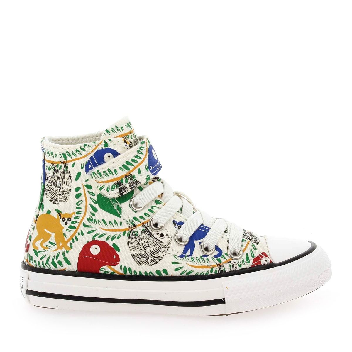 Converse  CTAS 1V VINTAGE ANIMAL PRINT - blanc multi