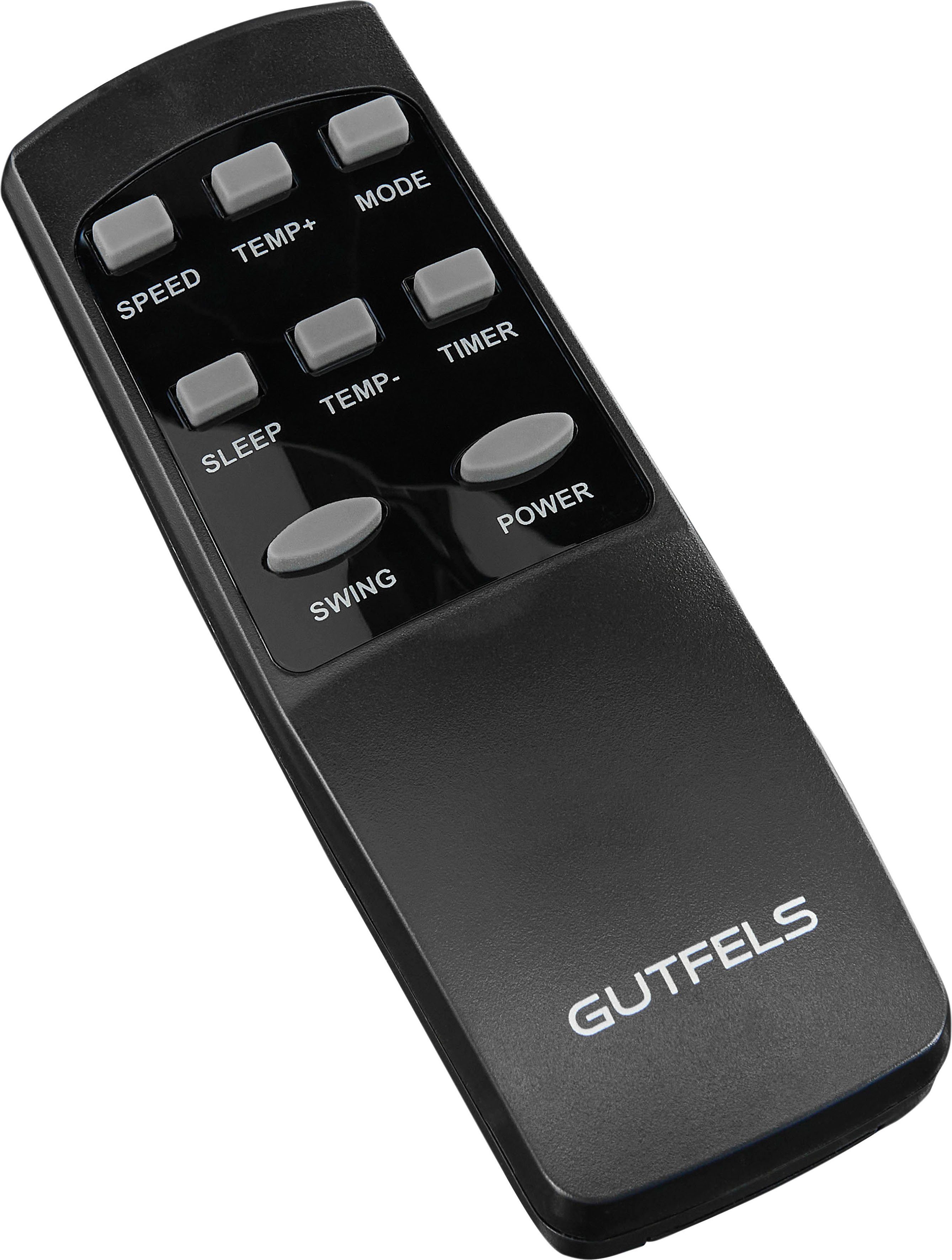 Gutfels 4-in-1-Klimagerät CM 81458 sw, Luftkühlung - Entfeuchtung - Heizen, geeignet für 45 m² Räume