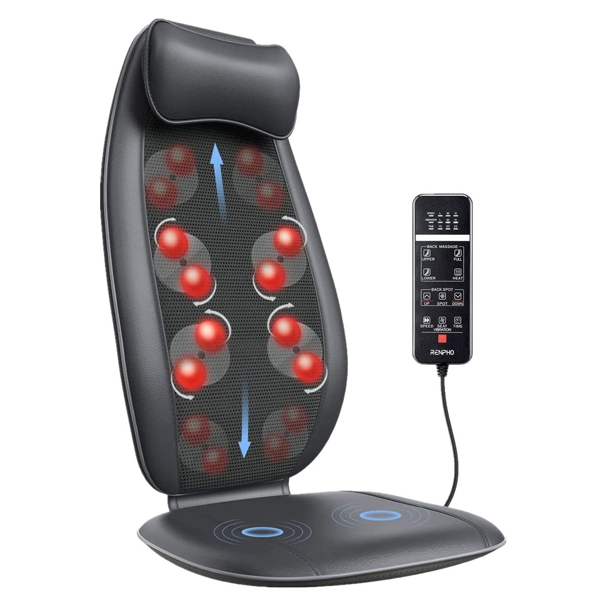 Rückenmassagegerät S-Form Shiatsu-Massageauflage