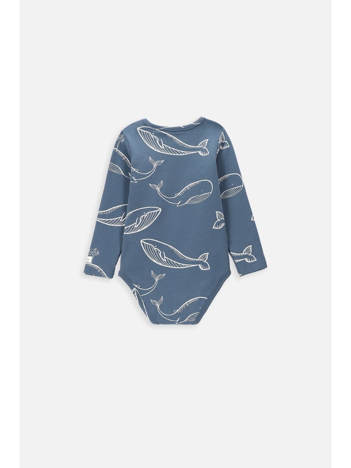 Coccodrillo Body mit langen Ärmeln in blau günstig kaufen