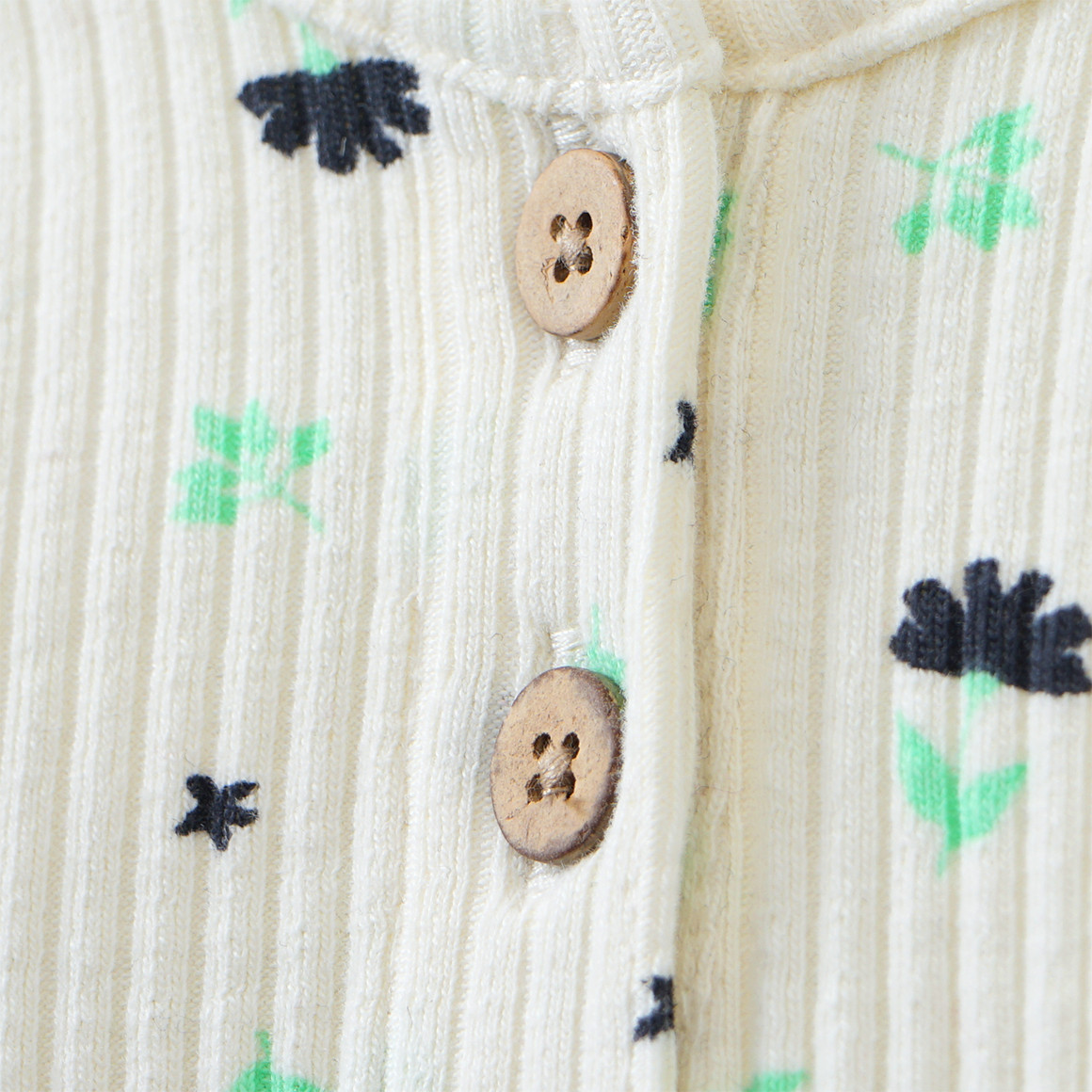 Baby Langarmshirt mit Blümchen-Allover