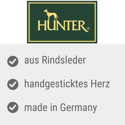 HUNTER Geschirr Love, rot