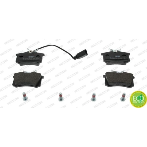 Bremsbelagsatz Ferodo Hinterachse FDB1481 - ATU